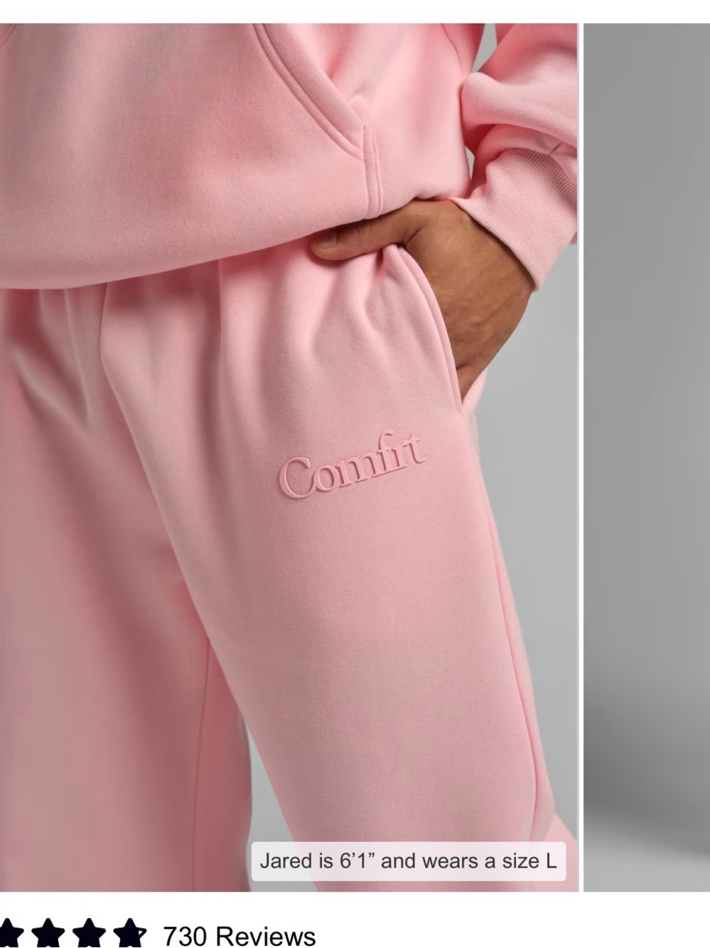 Women's Pink Jogger Pants